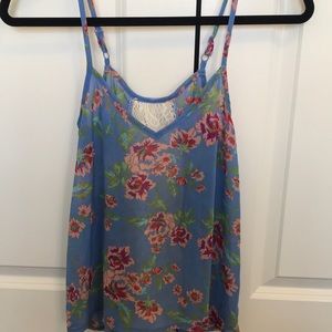 Ocean blue tank top